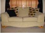 Two x 2 Seater Ceam Sofas
